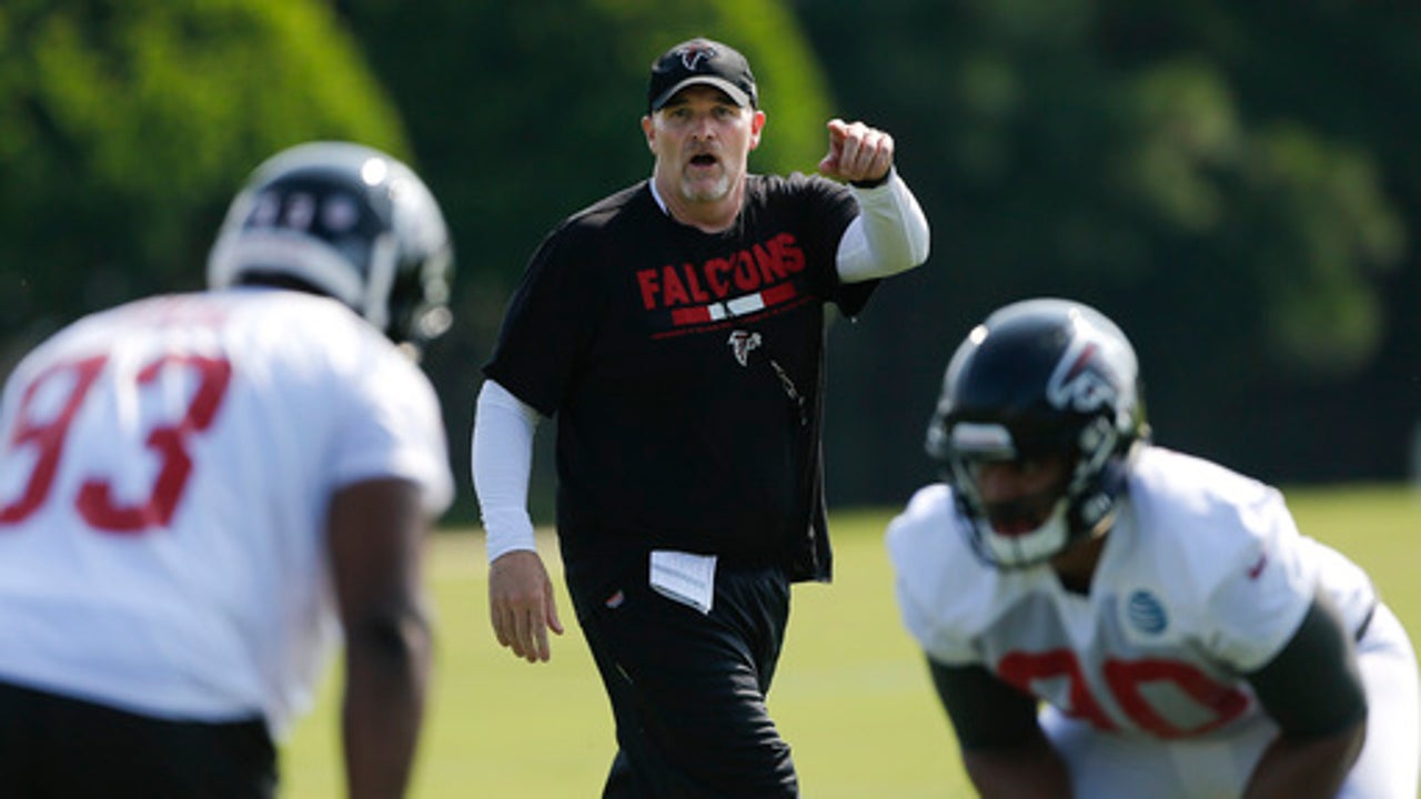 Quinn stays upbeat to guide Falcons past Super Bowl collapse